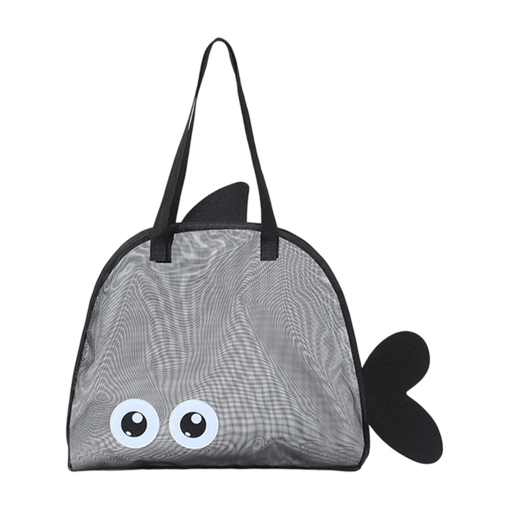Children's Beach Mesh Bag Large Capacity Toy Storage Bag Durable Lightweight Sandproof Carrying Tote for Outdoor Beach Use