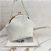 Handmade Retro Lace Clasp Purse with 3D Embroidery Flower - Women's Small Qipao Bag