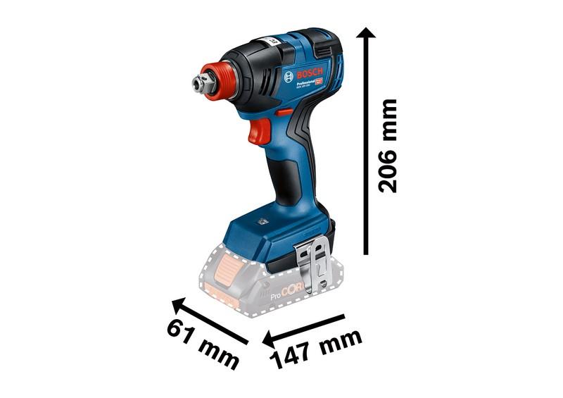 Gdx 18V-200 2*4.0Ah Cordless Impact Wrench - B 6019J2206