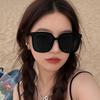 Women's Large Frame Sunglasses - High-End Celebrity Style & Trendy Sunshade Glasses