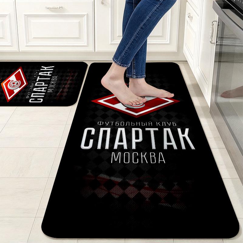Spartak Moscow Zeal.78 Flannel Kitchen Mat Christmas Soft Area Rug Non Slip Floor Carpet Home Decoration