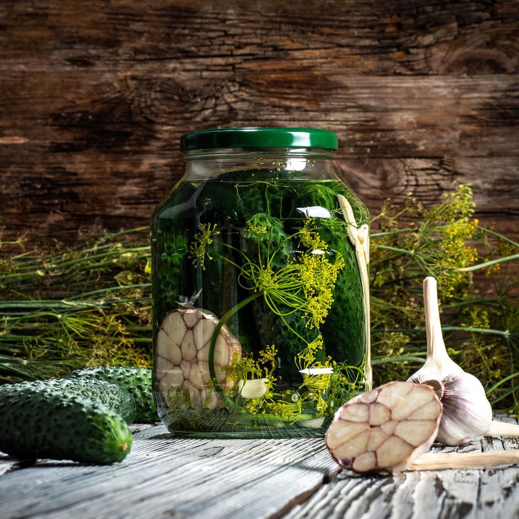 KADAX Glas Einmachglas für Konserven Gurken Liköre Honig Saft