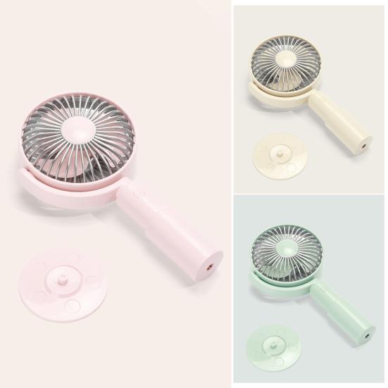 Mini Portable Fan 3 Speed Personal Handheld Fan Lightweight USB Rechargeable Desktop Fan for Travel Outdoor Summer Gift