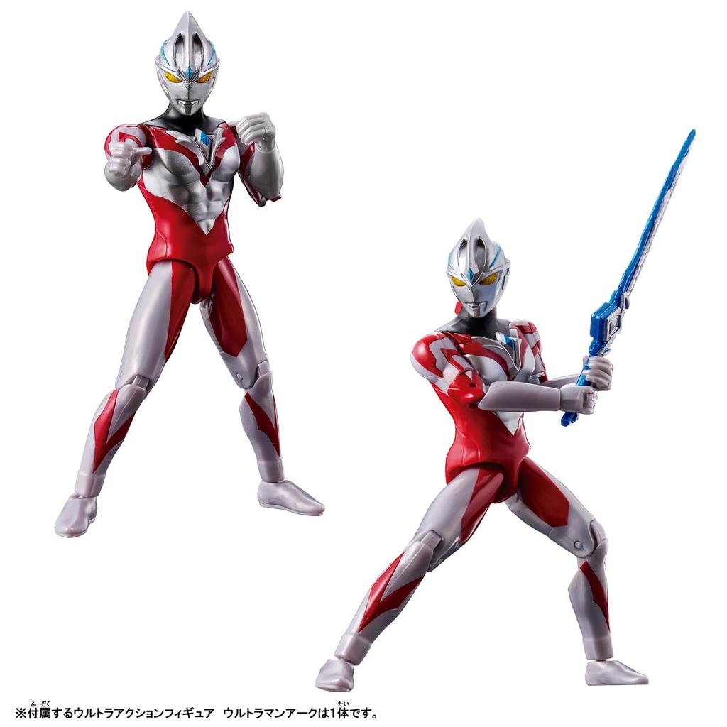 Bandai Ultraman Arc Ultra Action Figure Ultraman Arc Solis & Luna Armor Set