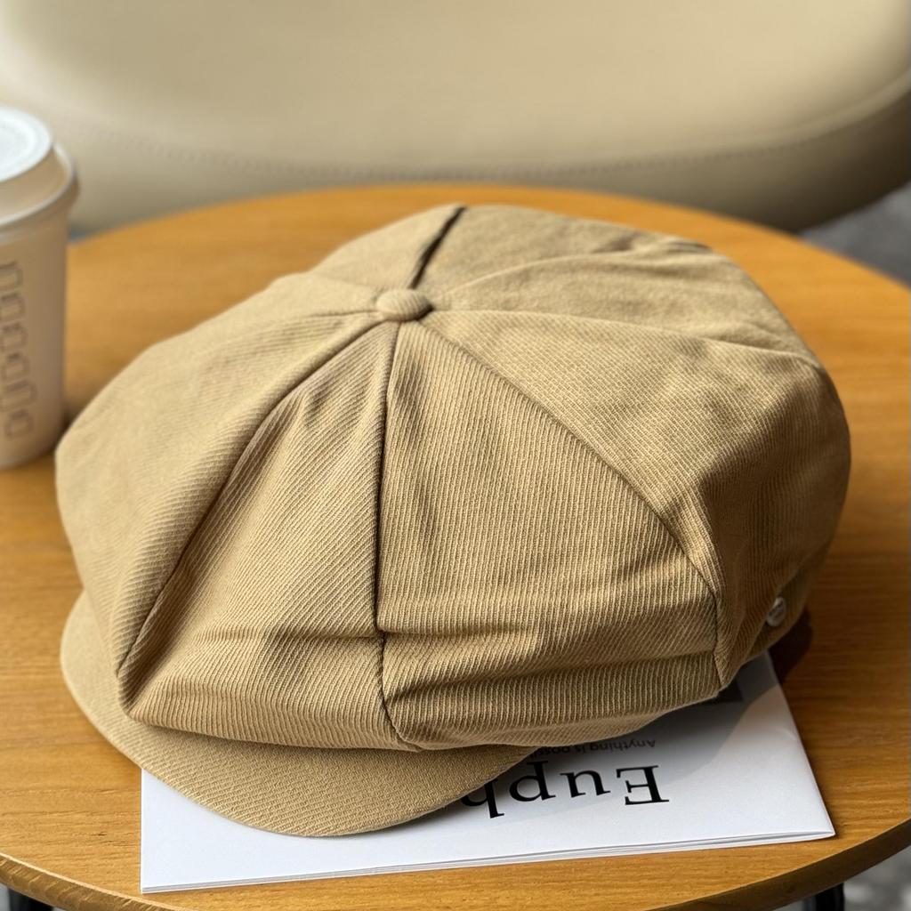 62cm Big Size Hat Newsboy Cap Octagonal Hat Beret Male 8 Panel Hat Baker Caps Retro Gatsby Hats Casual Cap Apple Beret