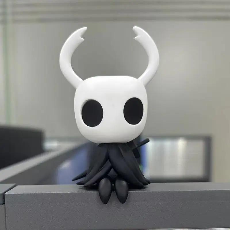 In Stock Hollow Knight: Silksong Cute Sitting Figurine - 10cm PVC Anime Peripheral | Computer Desktop Ornament Collectible Gift