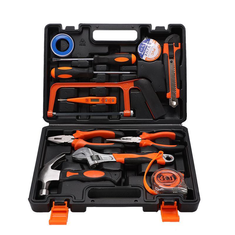 Carbon Steel Hand Tool Kit for Home, Vehicle, and Auto Repair