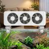 180° Rotation Aquarium Cooling Fans 1/2/3/4/5/6 Heads Fish Tank Cooler  Grass Tank