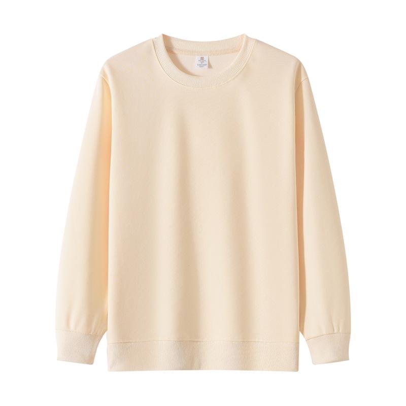 Unisex Korean Style Crewneck Sweatshirt: Casual, Classic, Minimalist, Loose Fit.