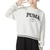 Puma Sweatshirts Women's White Crew Neck Moderate Other 623597-65