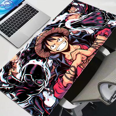 Computer Mouse Pad Gamer Mouse Pads Large Gaming Mousepad Cool Mouse Pads One Piece Luffy Desk Mause Pad Keyboard Mouse Carpet