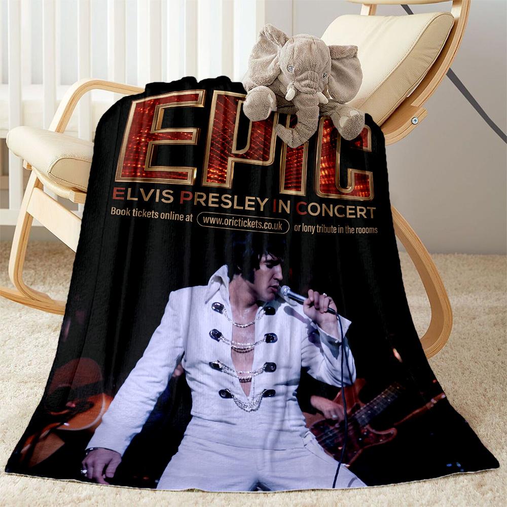 John Lennon Union Jack Guitar Blanket Soft & Cozy Suitable for Sofa Bed Picnics Four Seasons Universal Digital Print Birthday Christmas Gift Blanket