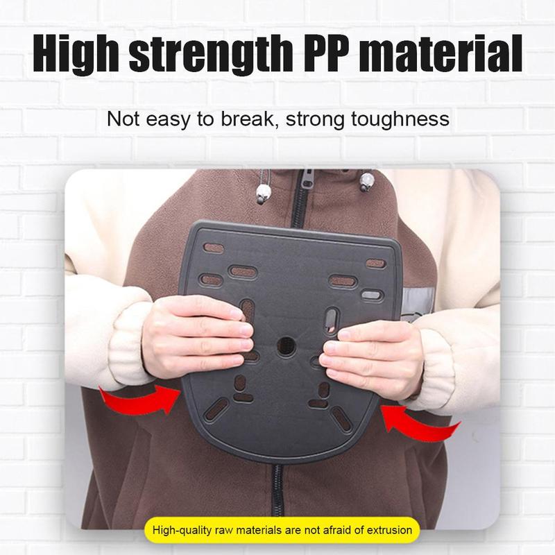 Motorcycle Tail Top Box Rear Luggage Base Plate Bracket For Helmet Trunk Quick Release Shelf Holder