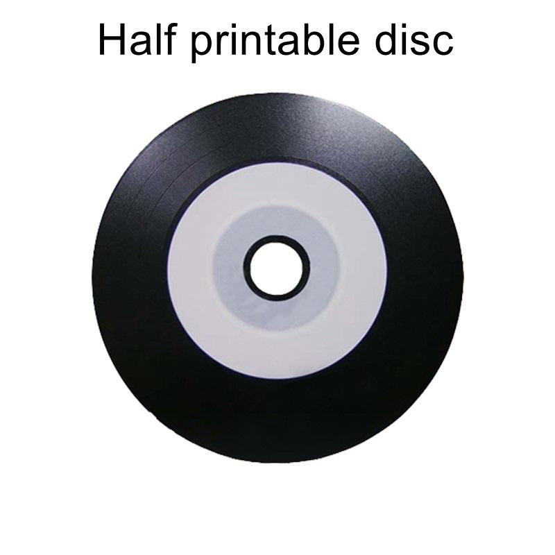 25PCS/BOX Ritek Printable CD-R Blank Disc Recordable Compact Disc 700MB/80min/52x CD-R Vinyl Disc Black Media Disc