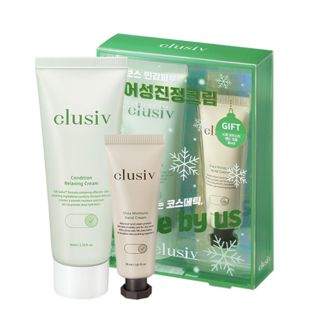 

AHC Clusiv Condition Relaxing Cream Special Set (Крем 80 мл + Крем для рук 30 мл)