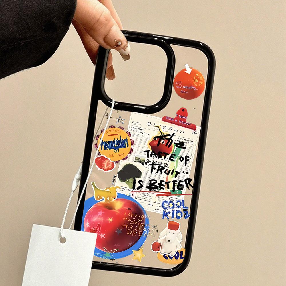 

Акриловый чехол для телефона для iPhone 11 12 13 14 Pro 12 14 16 Pro Max для Samsung A16 A36 A56 S24 FE Высококачественный расписной противоударный чехол для мобильного телефона iPhone 16 чёрный