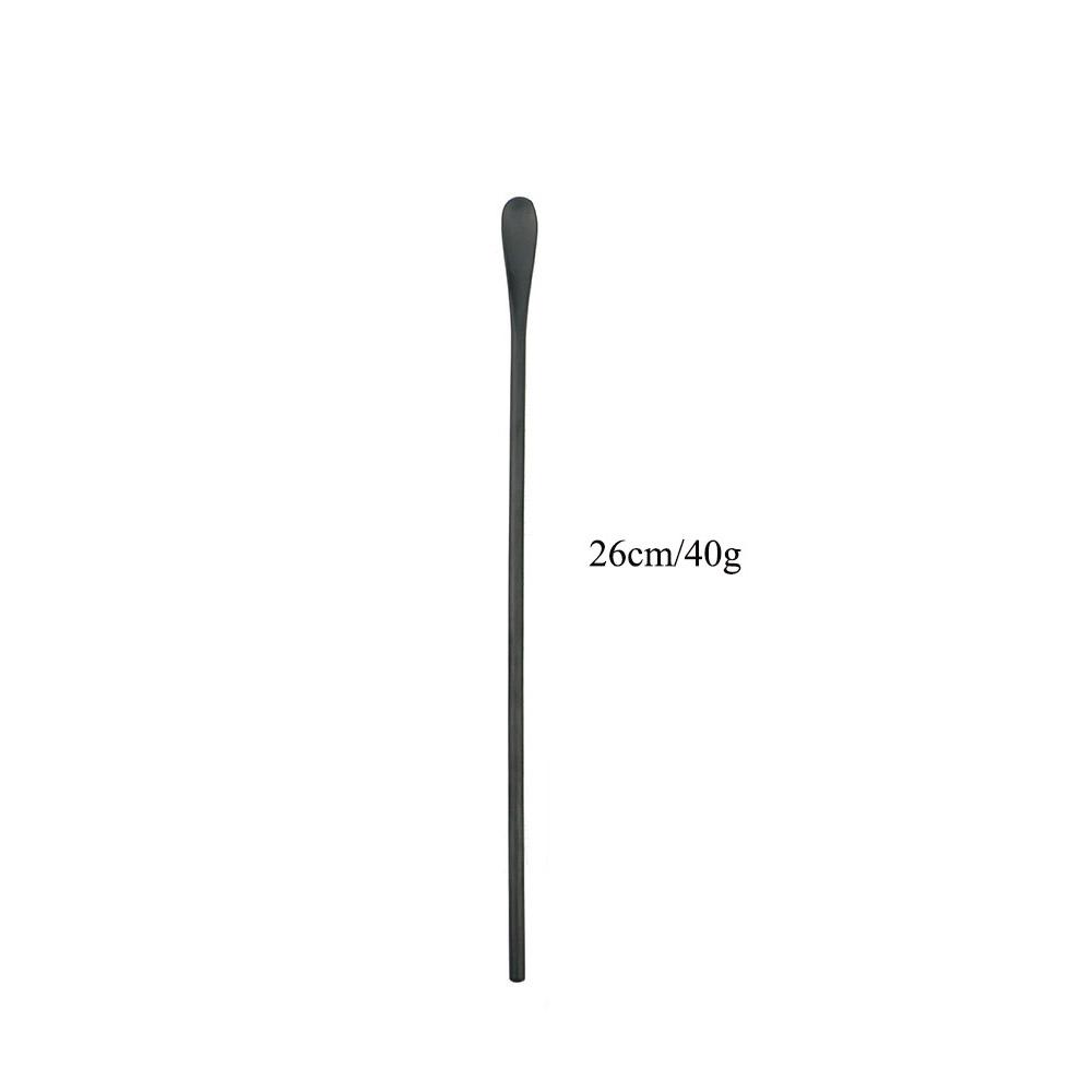 

3 размера красочная мешалка из нержавеющей стали для кофе, напитков, перемешивающая палочка для коктейлей, напитков, фруктового сока, молока, палочка для перемешивания, ложка 26cm чёрный