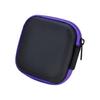 Square Mini Universal Zipper Earphone Cable Data Cord Storage Bag Case Pouch