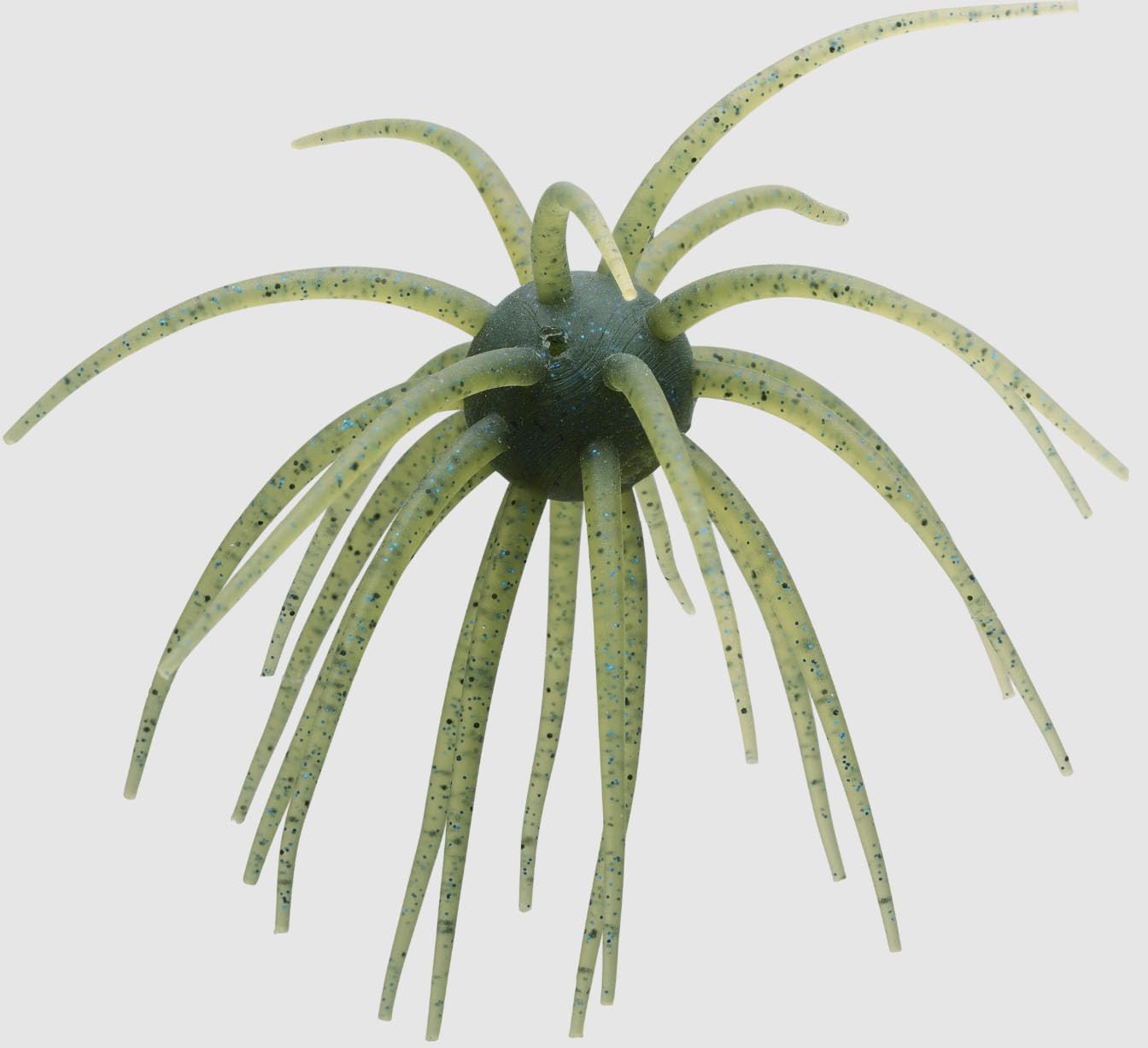 

Hide Up Worm COIKE 17mm Soft Material Green Light Gill #128 зелёный