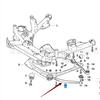 Lower Control Arm Pull Rod for BMW X5 E53 (Part: 31126769717)