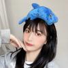 Girl Dolphin Headbands Funny Dolphin Headwear Wide Hairband Headwear Cartoon Hairband Birthday Party