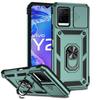 VIVO Y21/Y33S/Y20 Protective Push-Window Phone Case with Stand