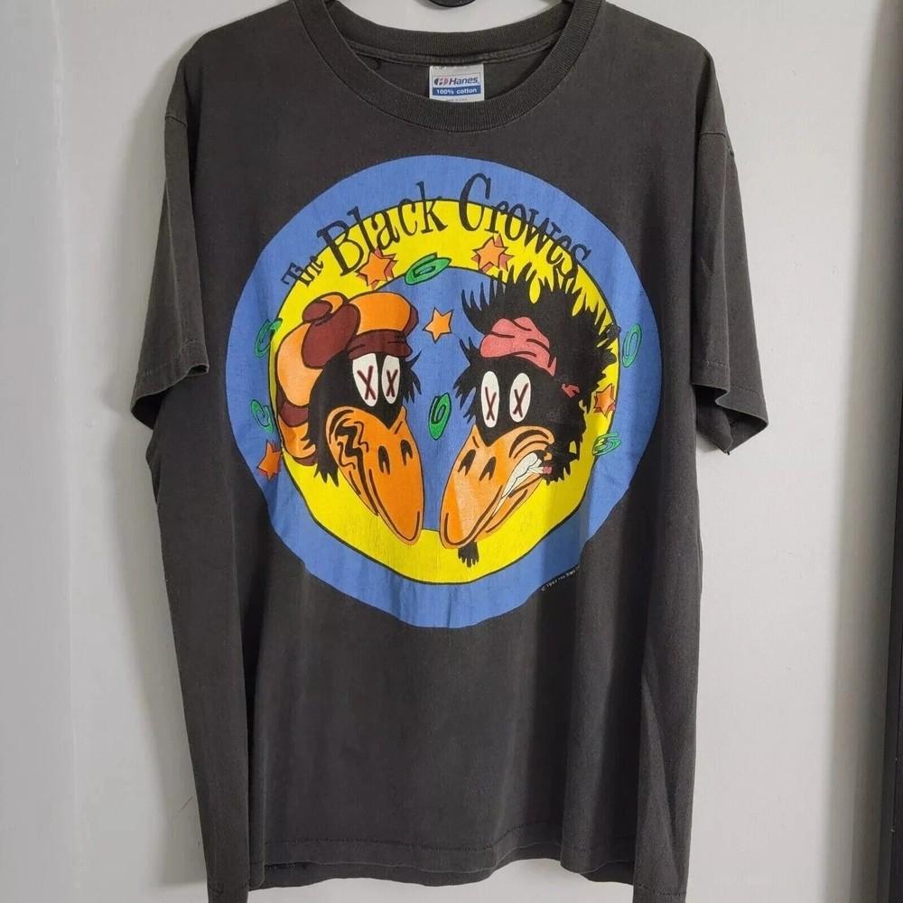 Black Crowes Shirt 1992 High As The Moon Tour Band Unisex T shirt K0010 Unisex T-Shirt S