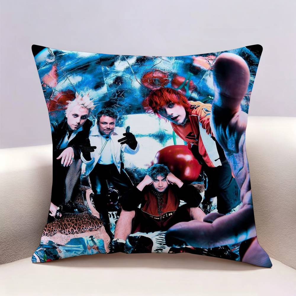 SOS SSeconds of Summer Doublesided print Pillow Case for Sofa Living Room Home office Decor Protective Cover