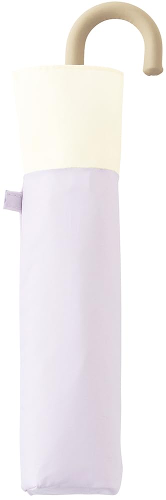 Because Folding Sun and Rain UV Lavender Umbrella, Umbrella, Women's, Protection, Bi-color, Mini, B-013009