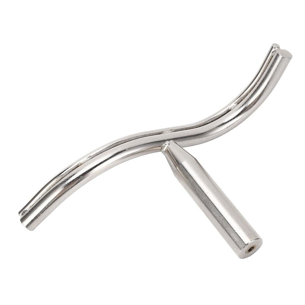 S Curved Lathe Tool Rest 1 Inch Post Alloy Steel Woodworking Bowl Turning Tool Holder