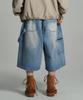 IDWS Blaze Maxi Carpenter Bermuda Shorts Indigo