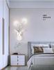 Kreative LED-Wandleuchte für den Innenbereich mit Fernbedienung - Stufenloses Dimmen für Schlafzimmer, Wohnzimmer, Flur, Balkon oder Treppenhaus