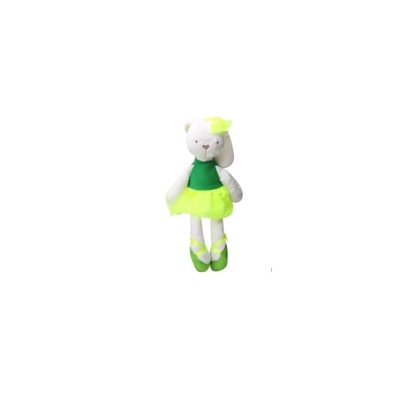 Poupee Peluche Lapin En Jouets Doux Jouet Pour Enfants Bebe Sommeil Compagnon Apaiser Vert Koupit Za Nizke Ceny V Internetovem Obchode Joom