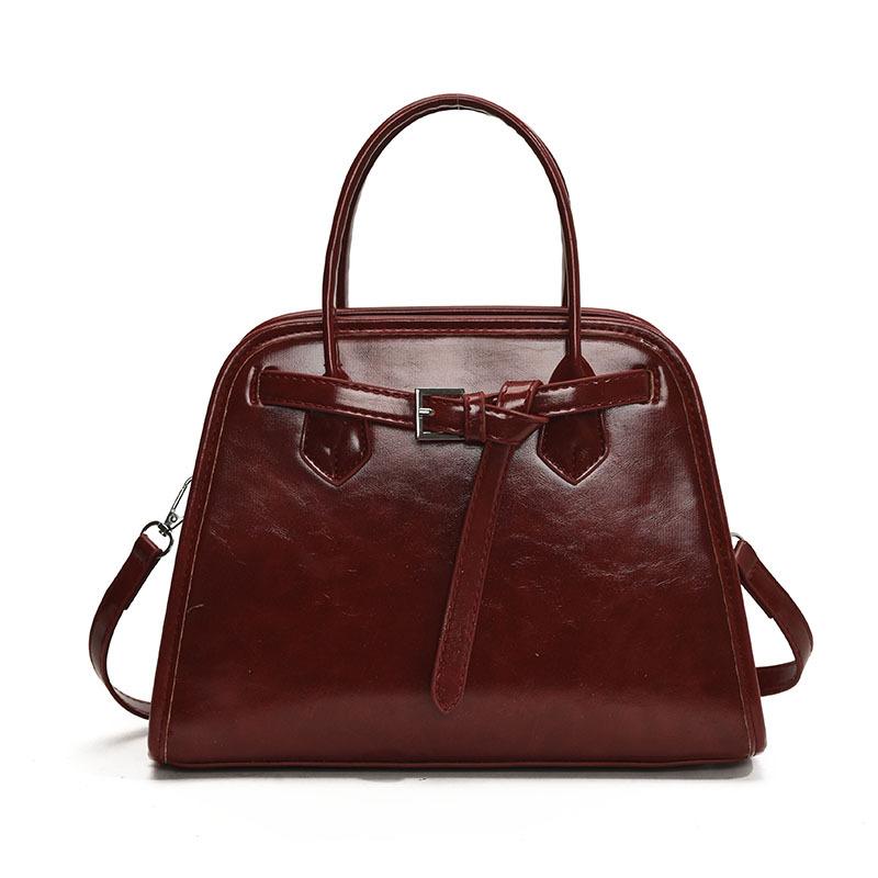 French niche texture handbag women's handbag 2025 new simple small square bag versatile shoulder crossbody bag