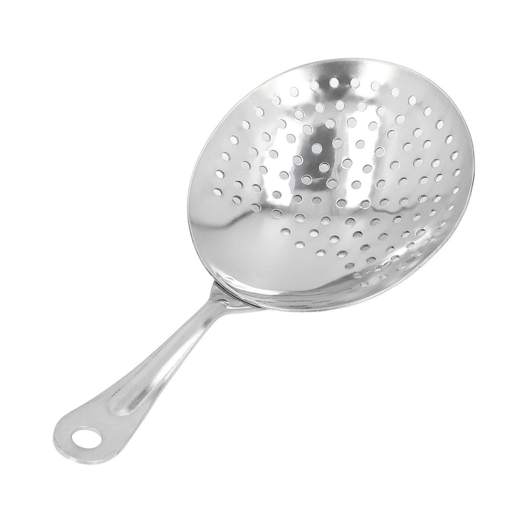 Cocktail Strainer Professional Stainless Steel Shell Cocktail Strainer for Bar Club Restaurant Silver