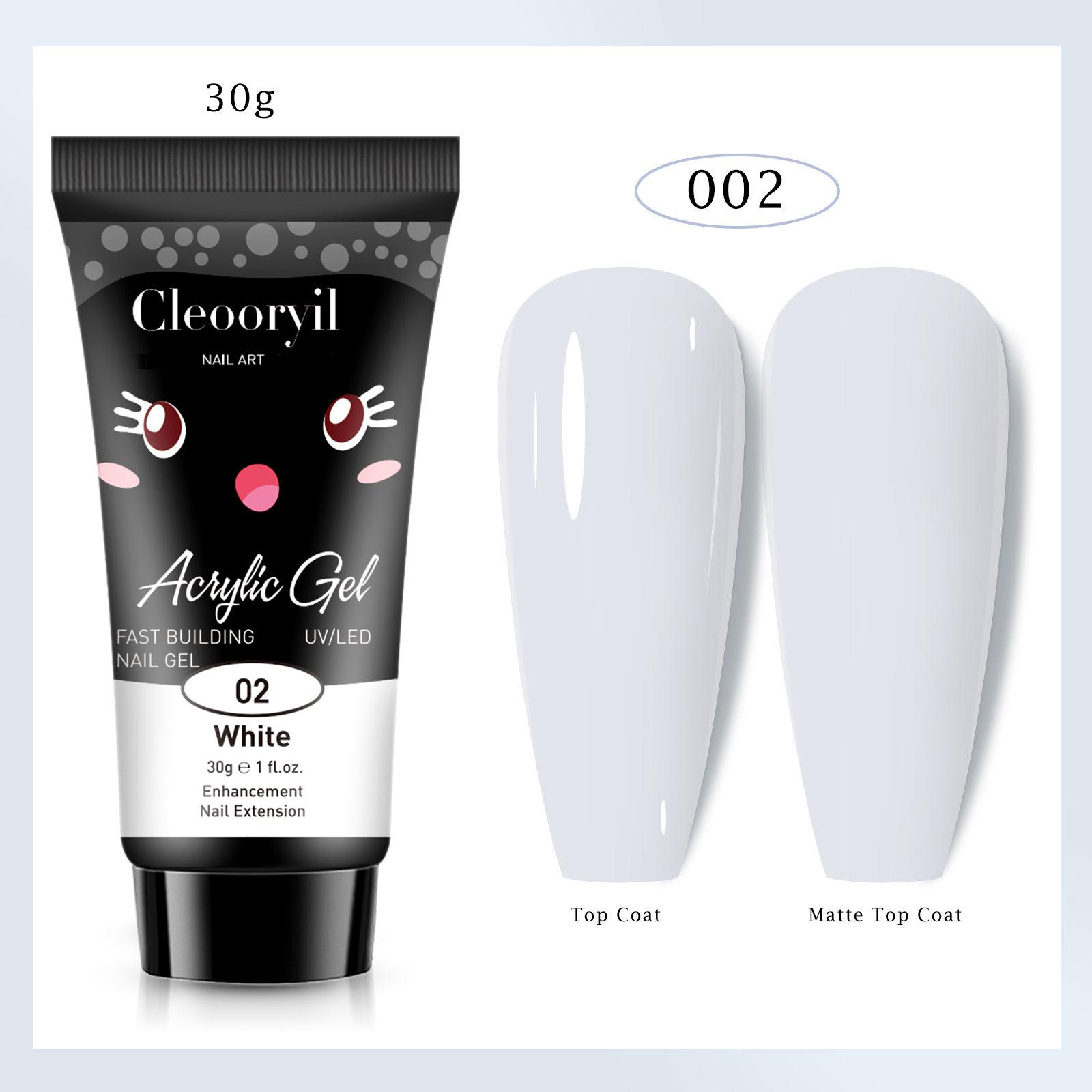 

УФ Твердый Гель для Наращивания Ногтей, 15 мл - Быстрый Кристаллический Гель для Быстрого Нанесения