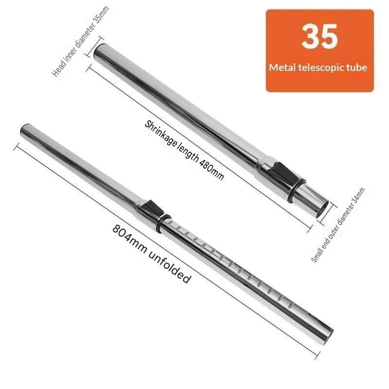 Adjustable AD24 Vacuum Cleaner Telescopic Tube 32/35mm Universal Connection Pipe for Home Carpet Floor Cleaning