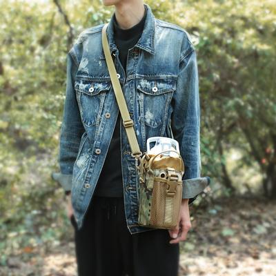 Fashion Cup Holder Large Capacity Crossbody Backpack Tactical Bag Slant Bag Cycling Pendant Includes Shoulder Strap