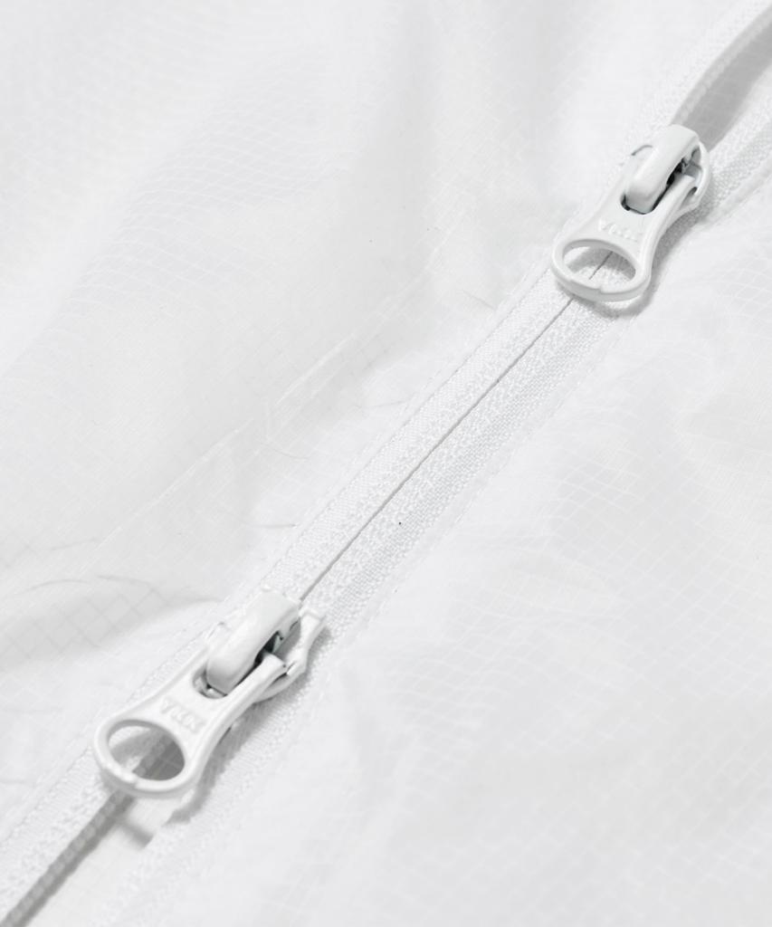 Brownbreath Tag Light Windbreaker - White