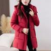 Fashion Women Winter Coats Hooded Loose Thick Warm Long Parkas Female Jackets