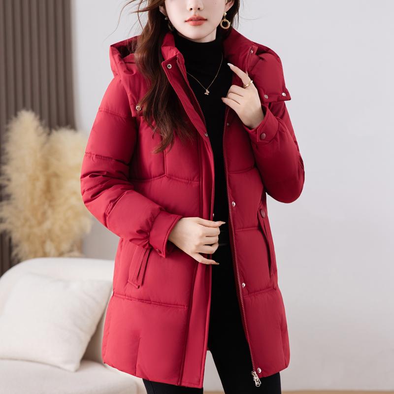Fashion Women Winter Coats Hooded Loose Thick Warm Long Parkas Female Jackets