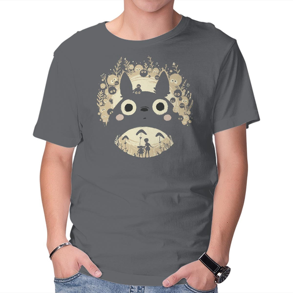 Unisex Crew Neck T-Shirt Neighbor s Dream Graphic Short Sleeve Casual Tee S