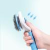Hair Remover Brush Dog and Cat Non-slip Beauty Brush Dog Grooming Equipment Pets Stainless Steel For Dogs Pet Hair Removal Comb
