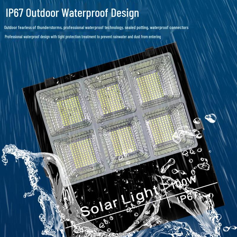 NuFeng Outdoor Solar LED Flood Light