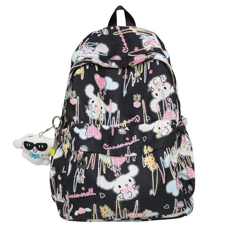 Schoolbag New Elementary School Bag Cute Anime Cartoon Backpack Yugui Dog Going Out Lightweight Versatile Backpack Women