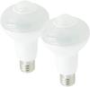 Motion Sensor LED Bulb, E17 Base, 5W, Equivalent To 60W, Daylight White 5800K, for Hallway, Entrance, Bathroom, Stairs, Etc. (Set of 2)