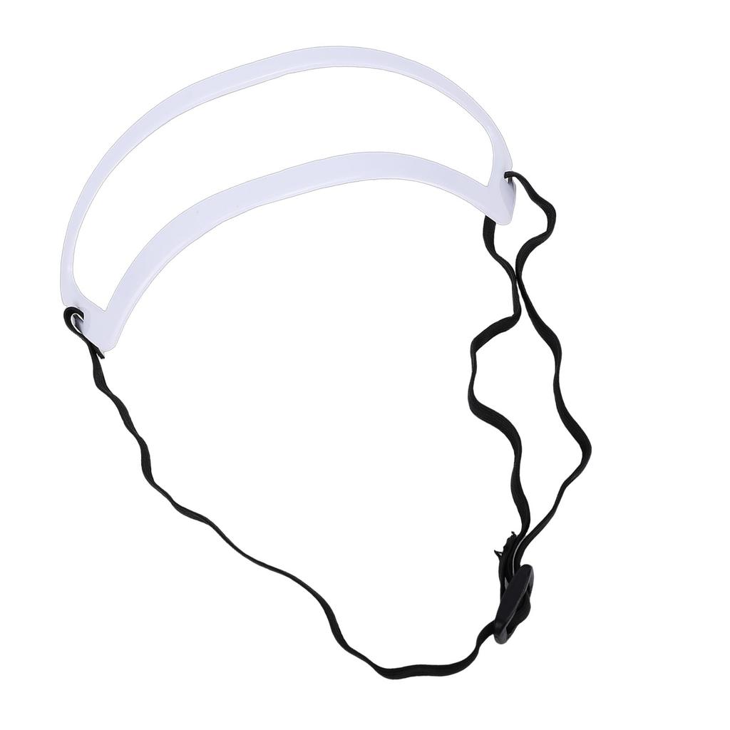 3 Pcs Neckline Shaving Template Handsfree Hair Cutting Guide DIY Self Haircutting System White