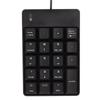 Number Pad Wired 19 Key USB Interface Drive Free Portable Black Laptop Numeric Keypad for Office