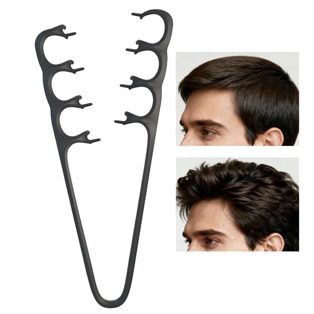 Styling Comb Portable Volumizing Wide-Tooth Texture Volume Comb Hairstyle Tool Fluffy Texture For Men woman For All Hair Types