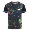 T-shirt da uomo ad asciugatura rapida Sport Tennis Abbigliamento Moda Stampa 3D Uniformi Badminton T-shirt da allenamento da donna Top da uomo Magliette